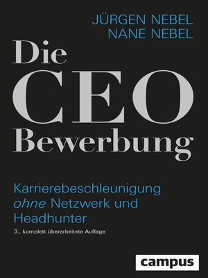 cover image of Die CEO-Bewerbung